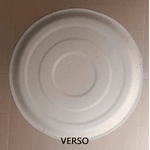 PRATO PRE-ASSADO NATURAL 35 cm - FD 100 UNID 