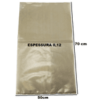 SACO PLAST RECICLADO CANELA 50x70x12 - PCTE 1 KG 