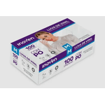 LUVA VINIL C/PO INOVEN (M) - CX 100 UNIDADES