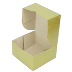 CAIXA PRESENTE 11x11x06 OURO - PCTE 10 UNID