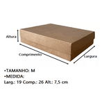 CAIXA KRAFT 19x26x07 (M) - PCTE 10 UNID