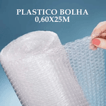 PLASTICO BOLHA 60cmX25mts - UNIDADE