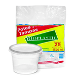 POTE REDONDO 1500G RIOPLASTIC - PCTE 15 UNID