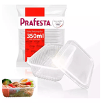 POTE RETANGULAR 0350ML PRAFESTA - PCTE 24 UNID
