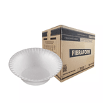 PRATO ISOPOR 15 CM FUNDO FIBRAFORM - CX 500 UNID