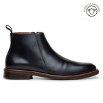 Bota Masculina Ankle Boot Tulsa Couro Preto