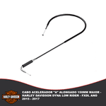 Cabo Acelerador "A" Alongado 150mm Maior - Harley Davidson Dyna Low Rider Fxdl Ano 2015 - 2017