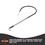 Cabo Acelerador "A" Alongado 200mm Maior - Harley Davidson V-Rod VRSCDX | VRSCF Ano 2009 - 2016