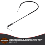 Cabo Acelerador "A" Alongado 300mm Maior - Harley Davidson Dyna Low Rider Fxdl Ano 2015 - 2017