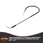Cabo Acelerador "B" Alongado 300mm Maior - Harley Davidson Dyna Low Rider Fxdl Ano 2015 - 2017