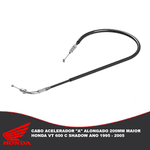 Cabo Acelerador "A" Alongado 200mm Maior Honda Vt 600 C Shadow Ano 1995 - 2005