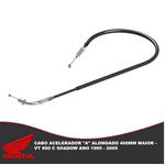 Cabo Acelerador "A" Alongado 400mm Maior Honda Vt 600 C Shadow Ano 1995 - 2005