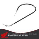 Cabo Acelerador "B" Alongado 400mm Maior Honda Vt 600 C Shadow Ano 1995 - 2005