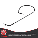 Cabo Acelerador "A" Alongado 200mm maior - YAMAHA XVS DRAGSTAR ANO 2003 - 2009