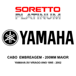 Cabo Embreagem Alongado 200mm Maior - Yamaha Xv Virago Ano 1995 - 2002