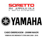 Cabo Embreagem Alongado 200mm Maior - Yamaha Xvs Midnight Star Ano 2009 - 2016