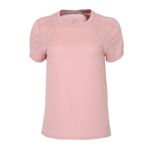 Camiseta Nike Dri-Fit Run Feminina - Rosa Claro