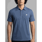 GOLA POLO MARTINE LORENZO - AZUL PETRÓLEO 