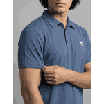 GOLA POLO MARTINE LORENZO - AZUL PETRÓLEO 