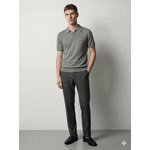 GOLA POLO TRICÔ MARTINE LORENZO - CINZA 