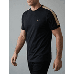 CAMISETA FRED PERRY- PRETO