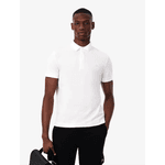 Polo Regular Fit Paris em Piqué Stretch Original Importada - Branca 