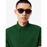 Polo Regular Fit Paris em Piqué Stretch Original Importada - Verde Musgo