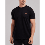 CAMISETA DIESEL - PRETA COM A LOGO VERMELHA 