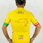 Camisa Manga Curta Marcio May Feminina Tour Sc 50 Anos Amarela