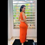 Conjunto Canelado Clara Orange