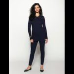 Calça Tricot Trabalhada Biamar - Meia Noite