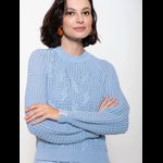 Blusa Tricô Trabalhada Biamar Horizonte