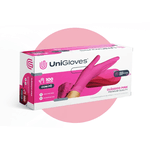 Luva Latéx Pink UniGloves M
