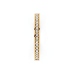 Par de Alianças Celeste em Ouro Amarelo 18k - 2mm