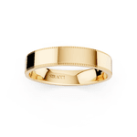 Par de Alianças Domma em Ouro Amarelo 18k - 5mm