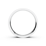 Par de Alianças Emiliana em Ouro Branco e Rosé 18k - 5mm