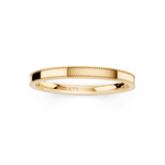 Par de Alianças Aria em Ouro Amarelo 18k - 2mm