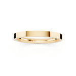Par de Alianças Incanto em Ouro Amarelo 18k - 2mm