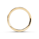 Par de Alianças Tradicional em Ouro Amarelo 18k - 5mm