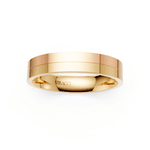 Par de Alianças Rosa d'oro em Ouro Amarelo e Rosé 18k - 5mm