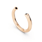 Anel Tagliato em Ouro Rosé 18k com Diamantes