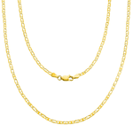 Corrente Piastrine em Ouro Amarelo 18k - 60cm