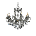Lustre Eva - Cristal Fumê
