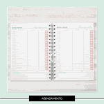 Miolo para Caderno - Agendamento