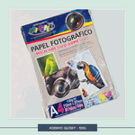 Papel Adesivo Fotográfico - GLOSSY 130