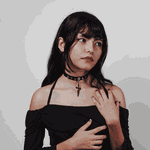 Choker Hematita Grafite