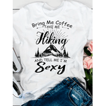 Camiseta Estampada Frente Bring Me Coffee Traga-me Café