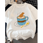 Camiseta Estampada Frente Capivara Cappyccino
