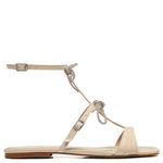 RASTEIRA LAÇOS EM COURO OFF WHITE