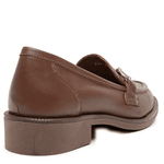 MOCASSIM GENOVA COURO MARROM